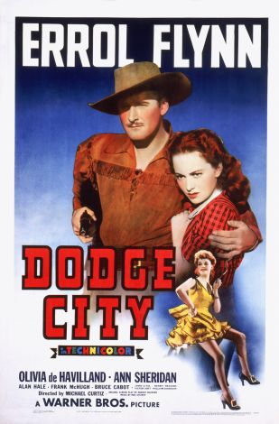 Dodge city 1939  michael curtiz  synopsis characteristics moods